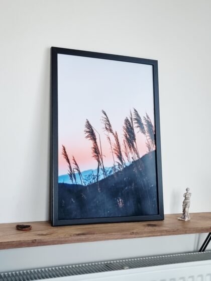 A3+ Fotoğraf Baskılı Çerçeve - Ahşap Kasa ve PVC Korumalı