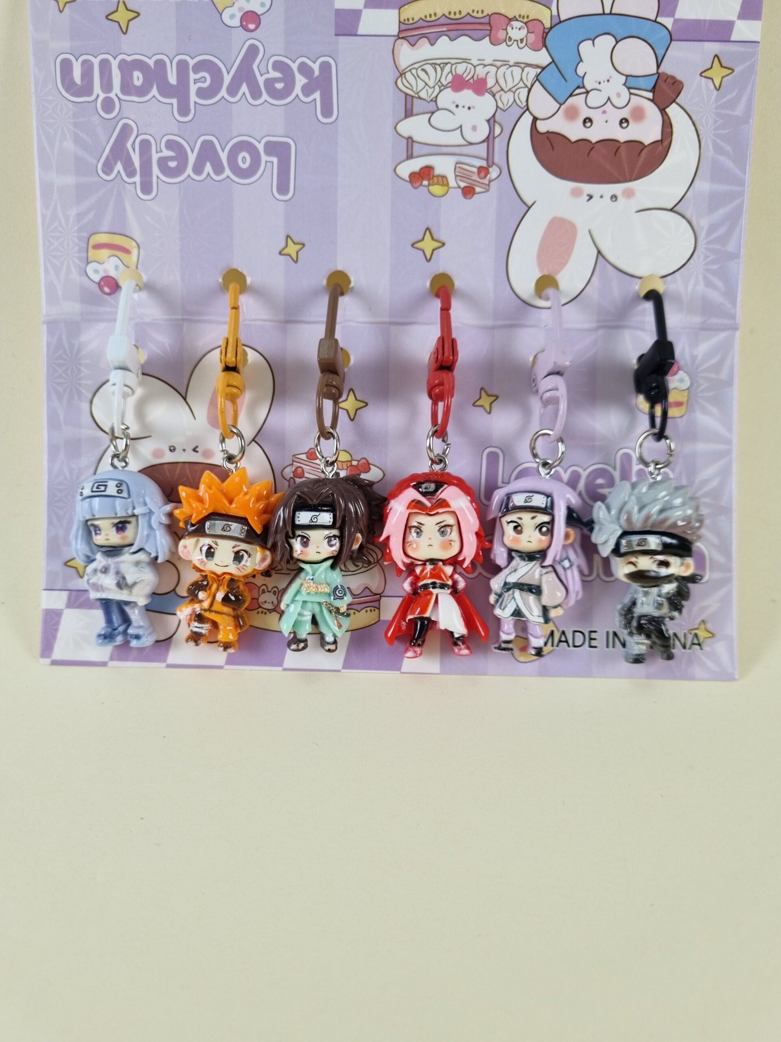 Naruto Anime Figürlü Anahtarlık Seti - Görsel 6