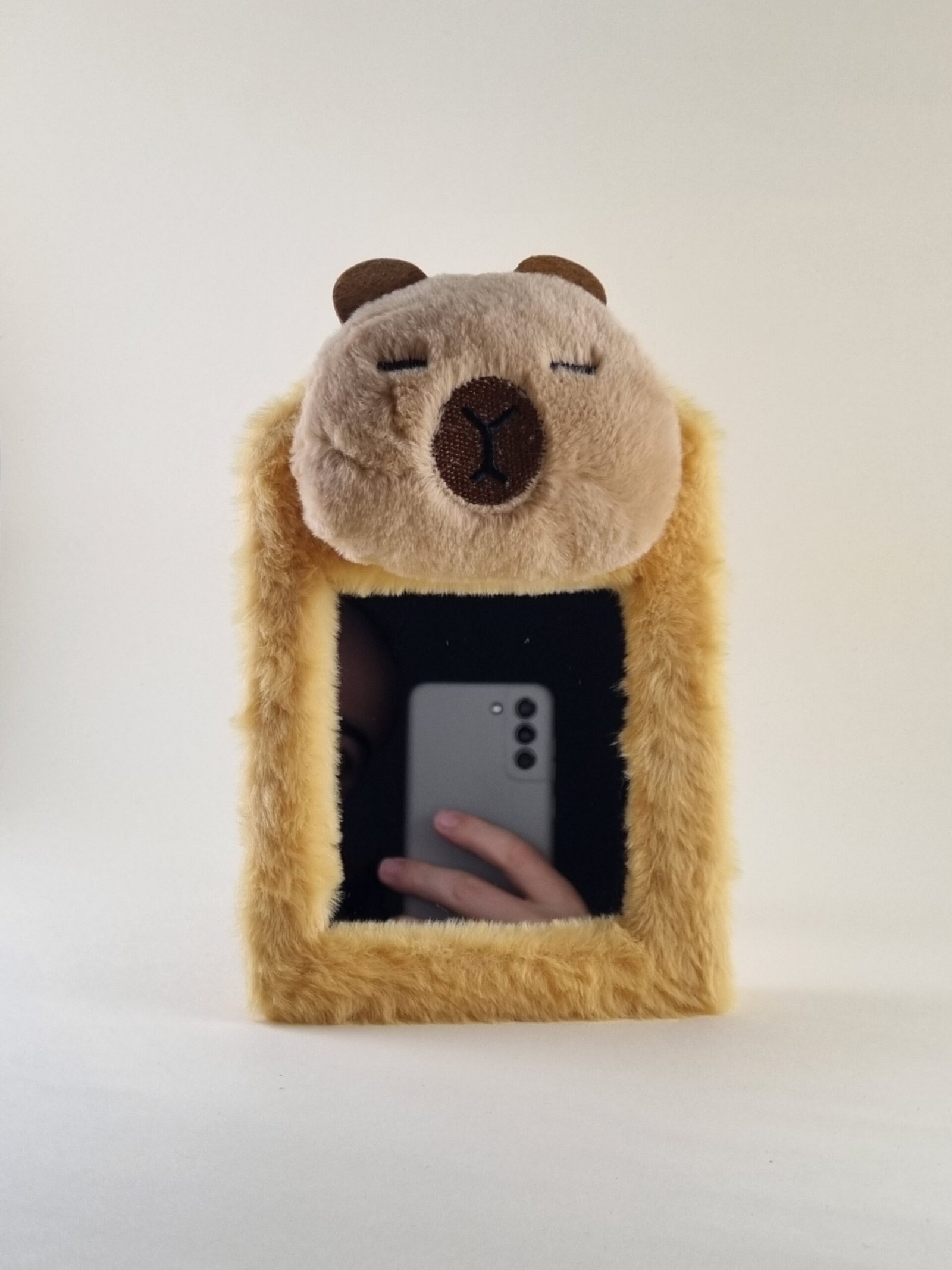 Sevimli Kapibara Peluş Masa Aynası - Görsel 2