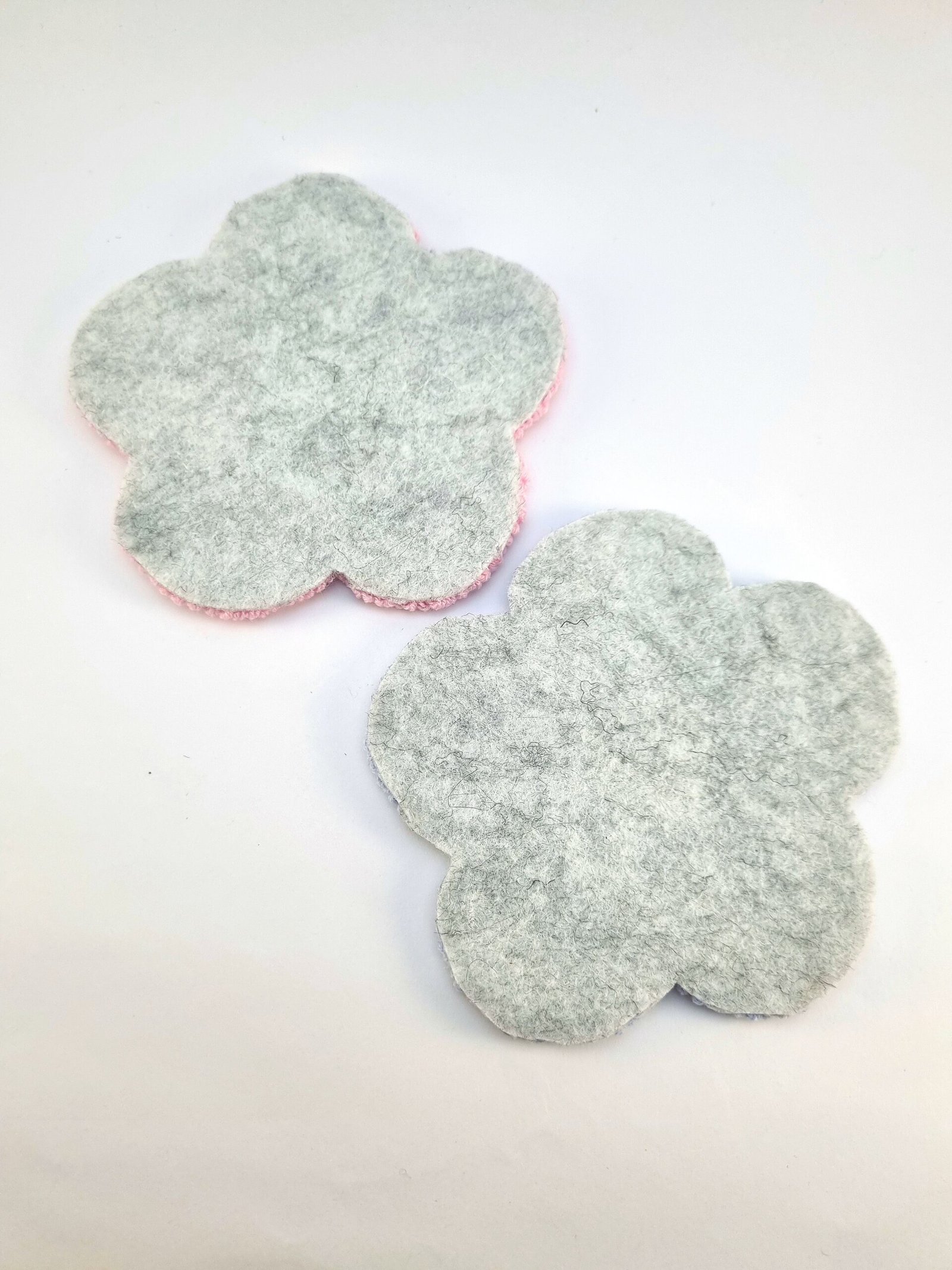 Çiçek Tasarımlı El Yapımı Panç 2'li Bardak Altlığı 12x12 cm - Görsel 5