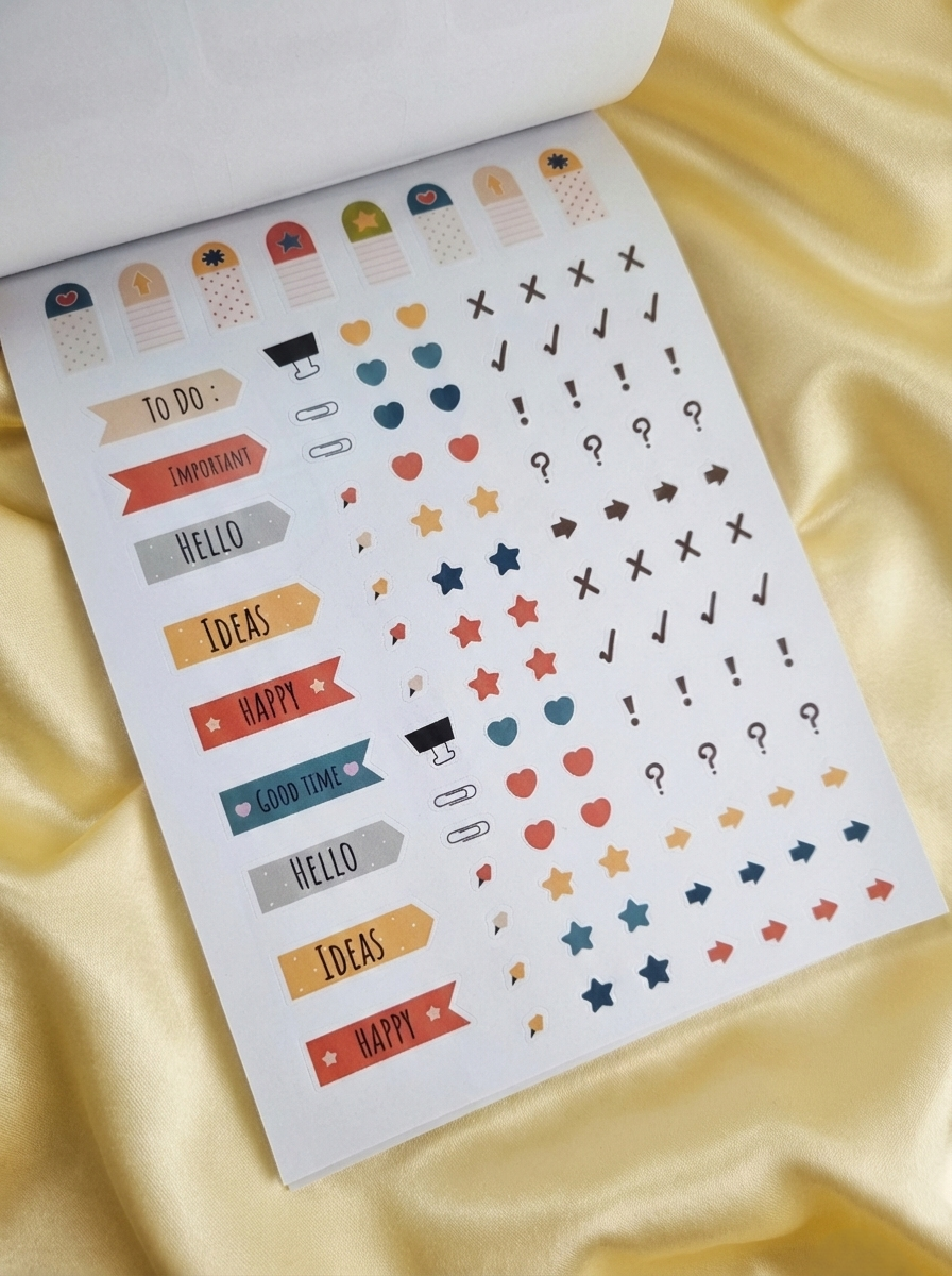 DIY Sticker Book (Kendin Yap Çıkartma Defteri) - Görsel 4